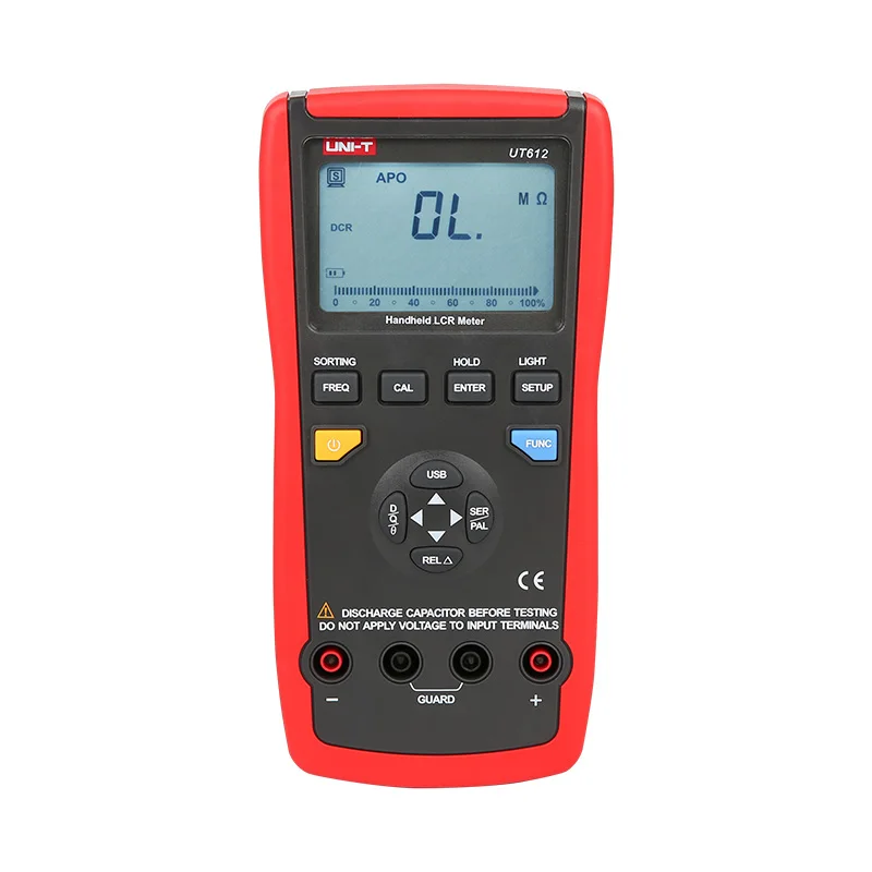 Handheld Digital LCR Meter Portable Capacitance inductance Resistance Tester