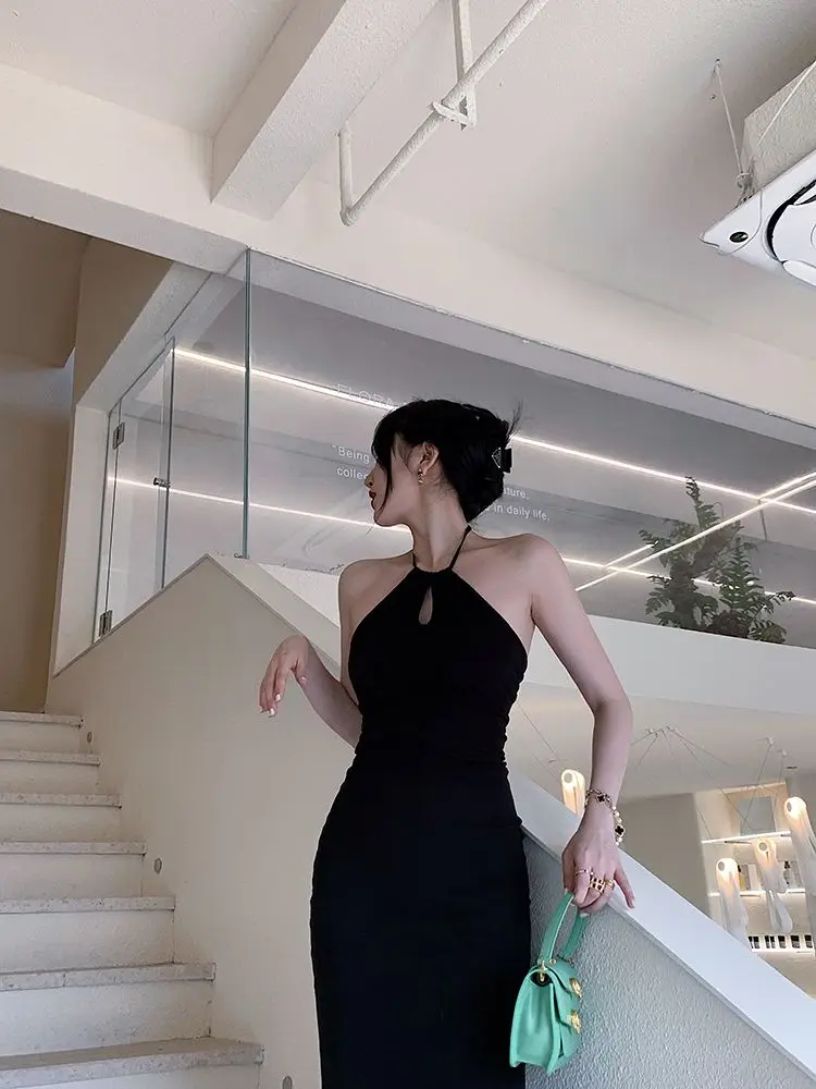 Vestidos sin mangas para mujer, vestido elegante para invitados de boda, Academia juvenil de estudiantes de primavera, Preppy académico, elegante y elegante