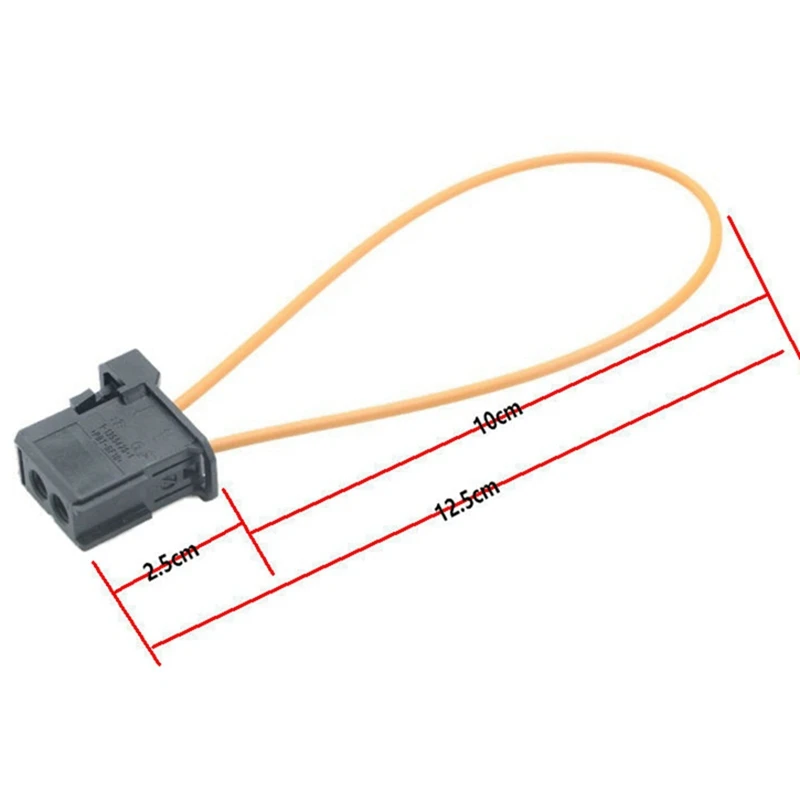 2X kebanyakan adaptor Kit Bypass Loop serat optik Pria & Wanita Untuk BMW mercedes-benz