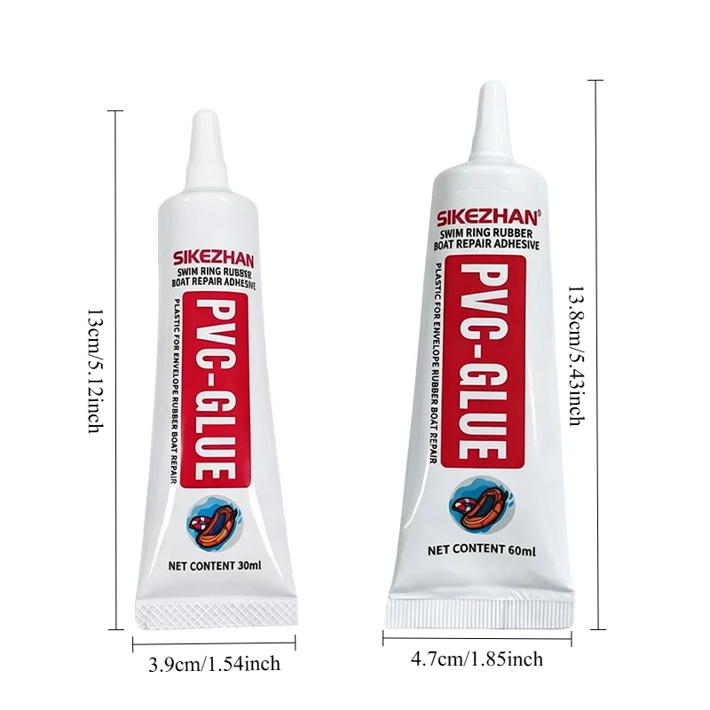 PVC-Kleber, aufblasbarer Schwimmring, Reparaturkleber, wasserdichtes Dichtmittel für Luftmatratzen, Kajaks, Pool- und Bootspflege, 60 ml – SIKEZHAN – Detail 6
