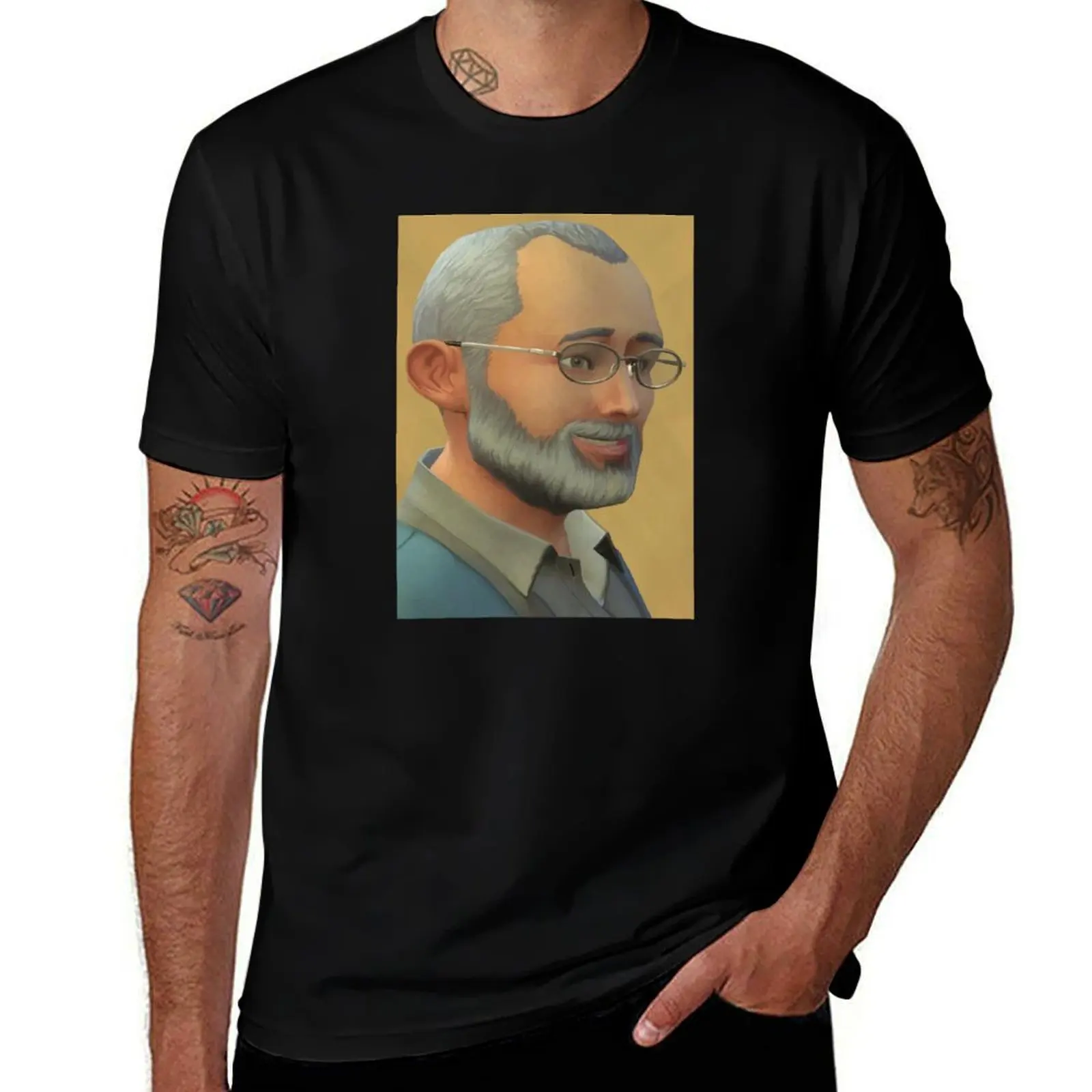 Call Me Kelvin Jim Pickens T-Shirt Standard Fit Solid Tee Shirt T-Shirt