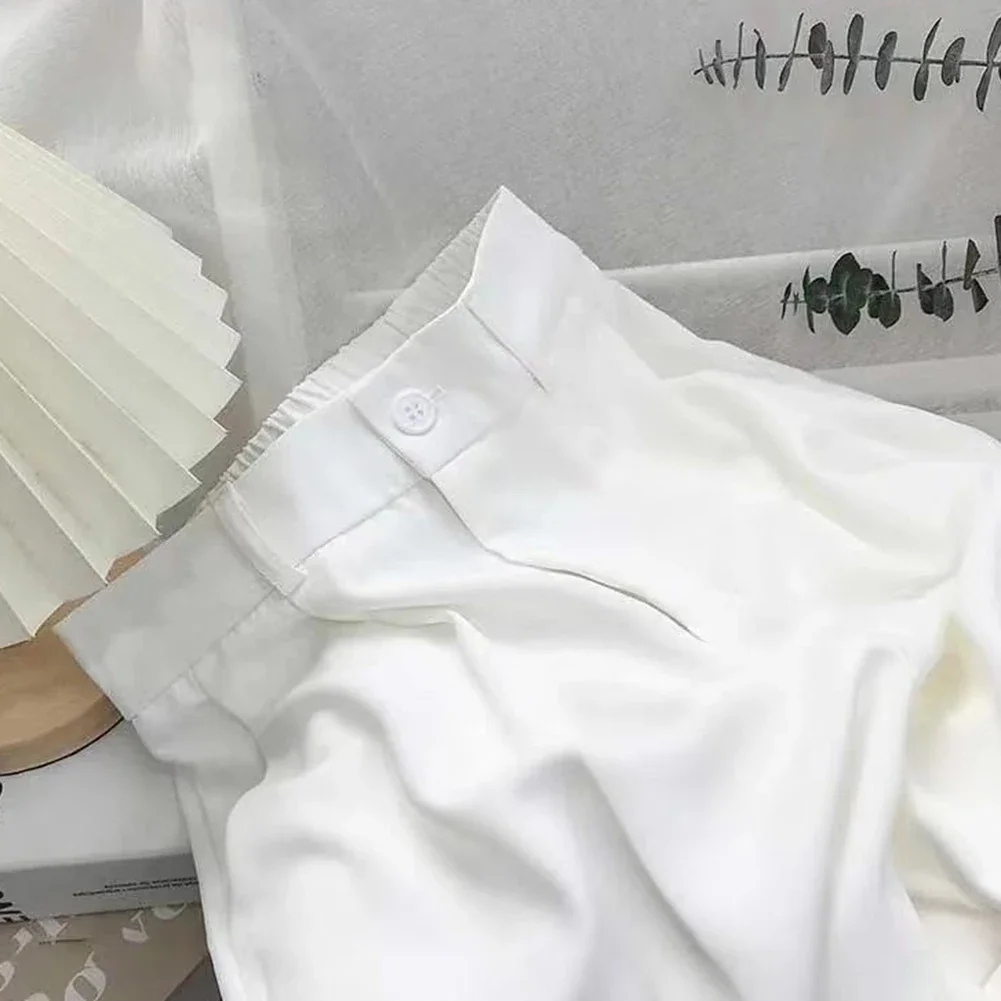 Casual Wear Work Outfits 2XL High Fashion Pants Skinny Trousers Solid Color Pattern Fashionable For Daily Wear