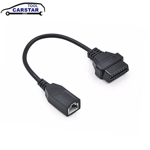 혼다용 OBD 2 케이블, 3 핀 OBD1 어댑터 OBD2 OBDII, 혼다 3 핀-16 핀 커넥터 호환 진단 도구