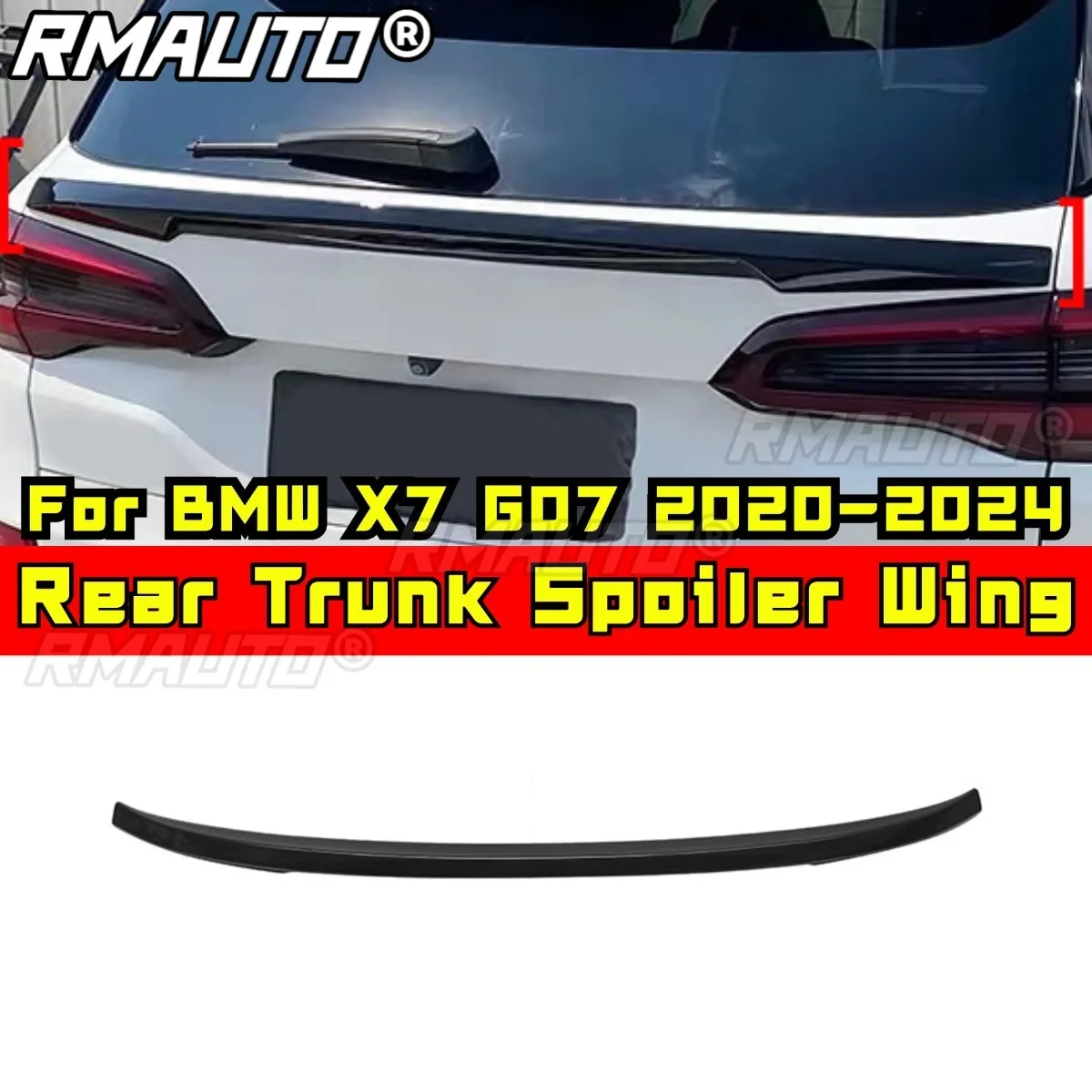 Car Rear Trunk Spoi… - image