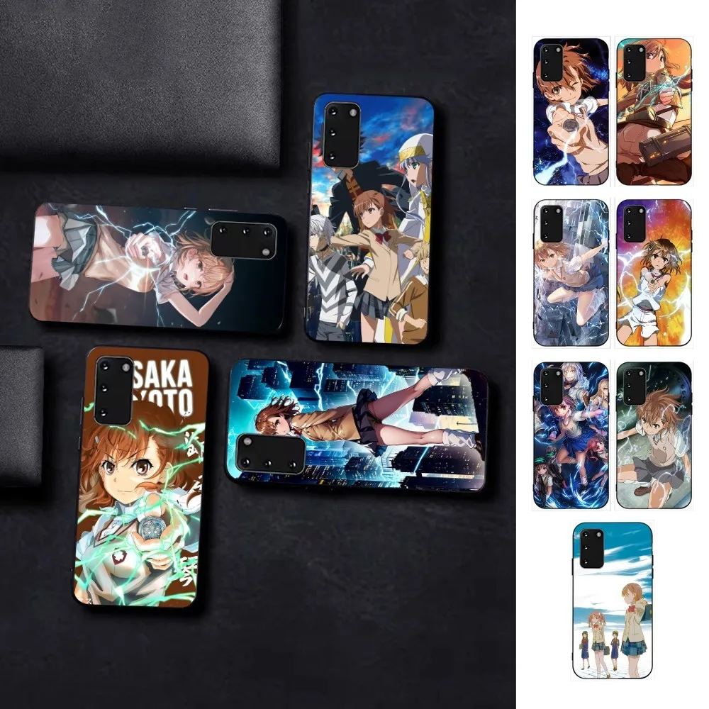 A Certain Scientific Railgun Phone Case For Samsung S 9 10 20 21 22 23 30 23plus lite Ultra FE S10lite Fundas