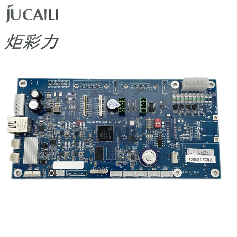 Jucaili one set Hoson Board for Epson i1600 double head Board for ECO Solvent Printer cable  version for solvent printer