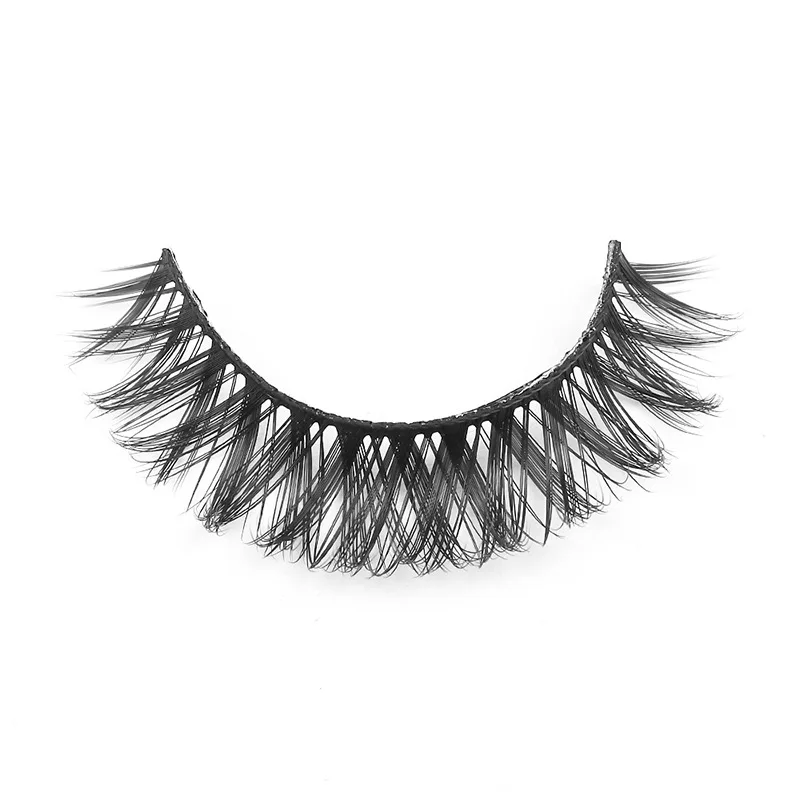 10 Pairs False Eyelashes 6D Super Fluffy Wispy Faux Mink Eyelashes Cat Eye Effect Dramatic Lashes Eyelash Extension Makeup