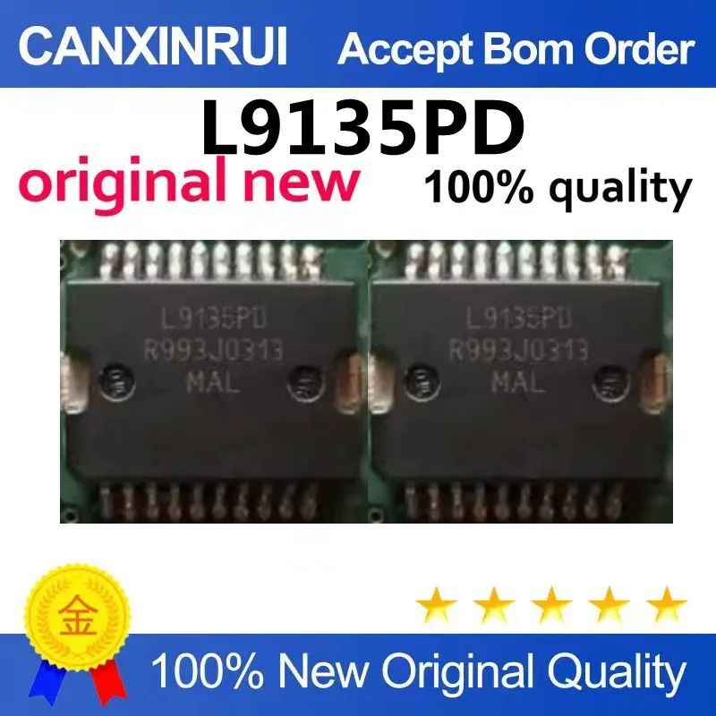 (5-100piezas)L9135PD New Automotive Engine Computer Board Body Computer Board ECU Chip
