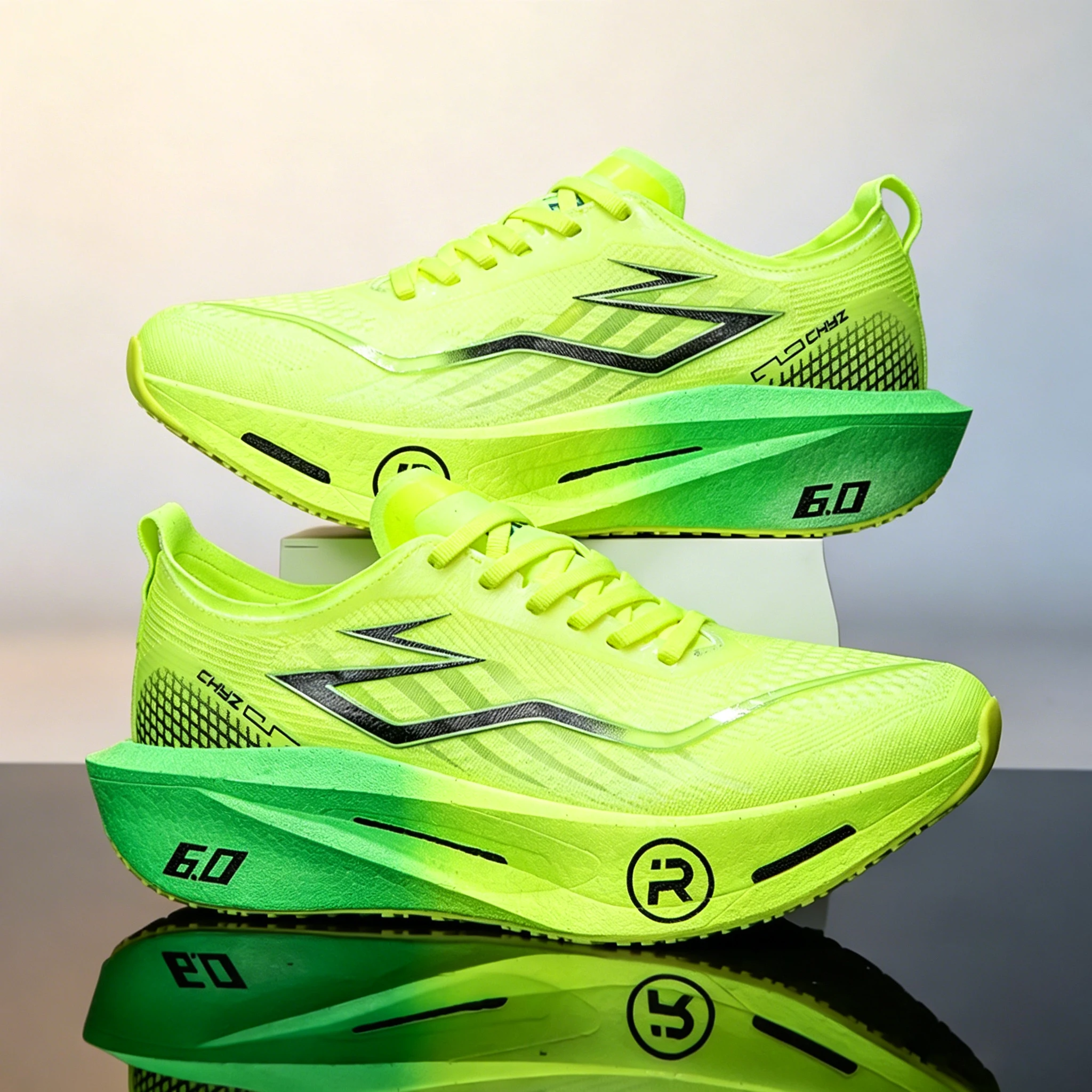 Running Shoes Men's Carbon Fiber Board Sports and Leisure Shoes Women's Outdoor Walking Basketball Shoes Sports Shoes
