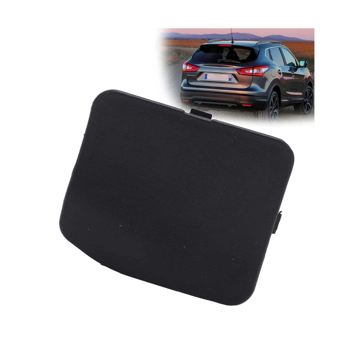 For J11 2014-2018 Rear Bumper Tow Hook Cover Towing Eye Cap