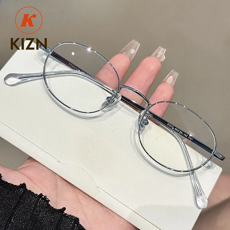 

KIZN новые оптические очки 91312, оправа из сплава, очки по рецепту, Rx, мужские очки для мужских очков