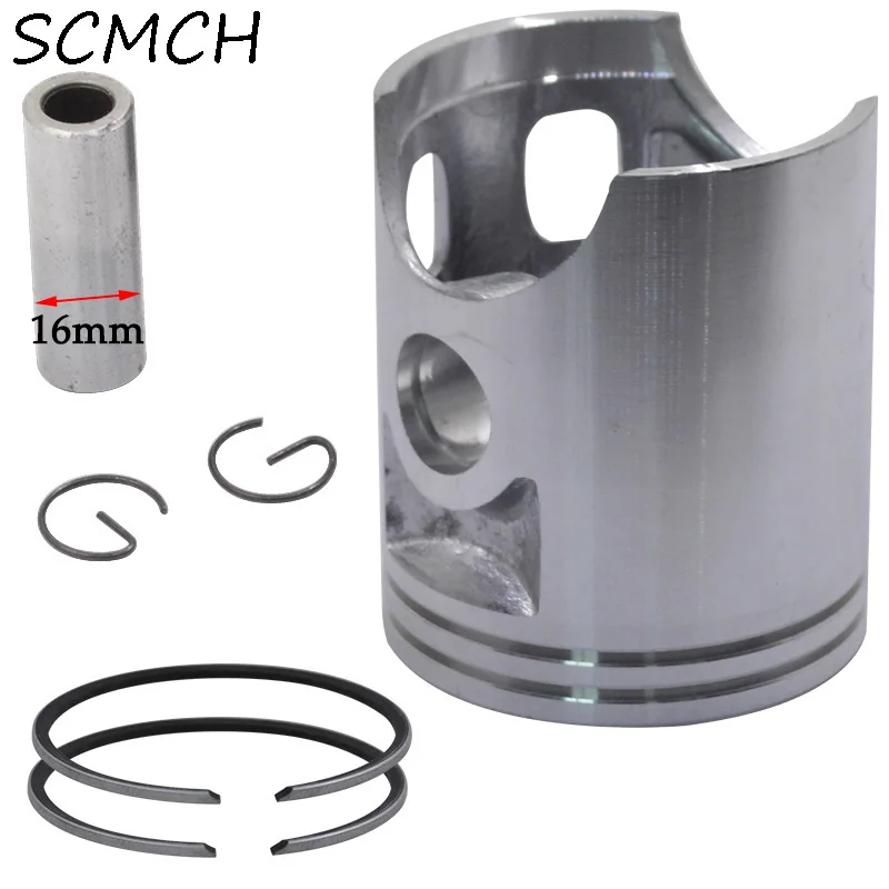 Anel de pistão para motocicleta dt125, diâmetro 56mm 56.25mm 56.5mm, pino de pistão 16mm para yamaha 125cc dt 125 std + 25 + 50 + 75 + 100