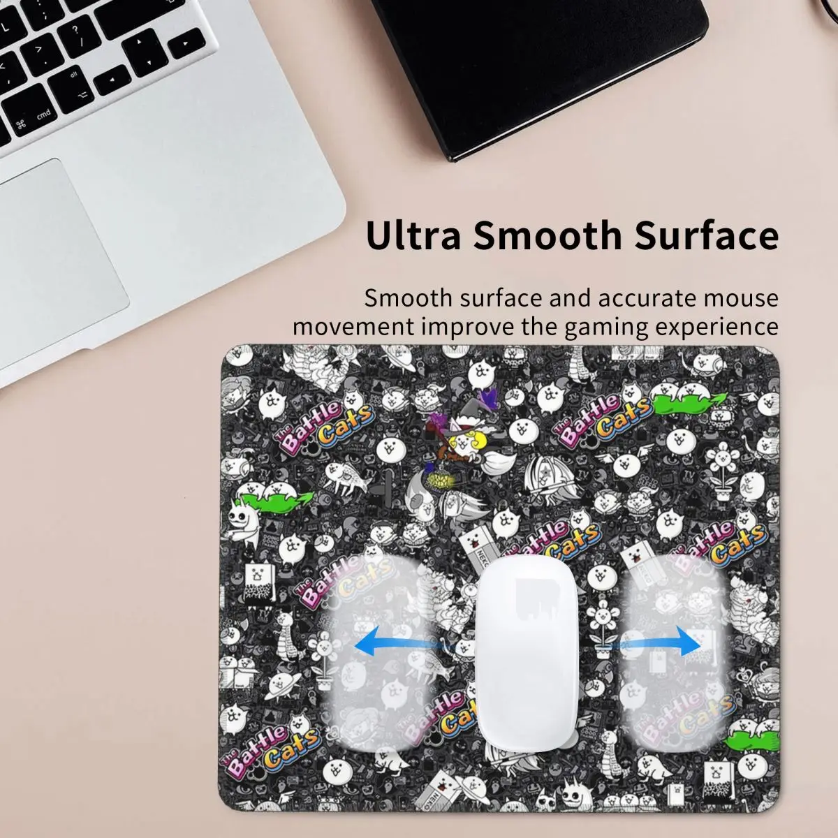 

Battle Cats Mouse Pad Computer Keyboard Mouse Mat Gamer PC Laptop Desk Mat Office Accessories Table Mats