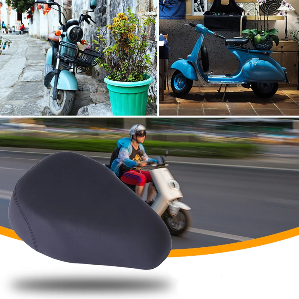 Electric Bike Saddle Comfortable Sponge Mountain Bike Seat Cushion Shockproof Riding Seat For Cycling Outdoor Sports