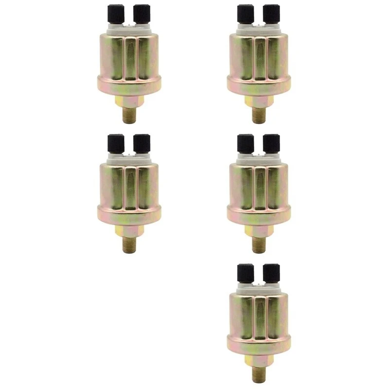 WORTHOWN-5X AD Universal Oil Pressure Sensor 1/8NPT 10Mm 0-10BAR For Oil Press Gauge Sender Switch Sending Unit Generator Part