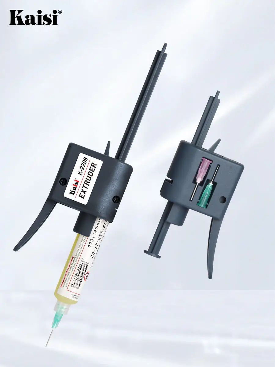Kaisi K-2208 10cc fluxo de óleo de soldagem impulsiona putter impulsionador de óleo de soldagem para placa de circuito acessórios de solda ferramentas