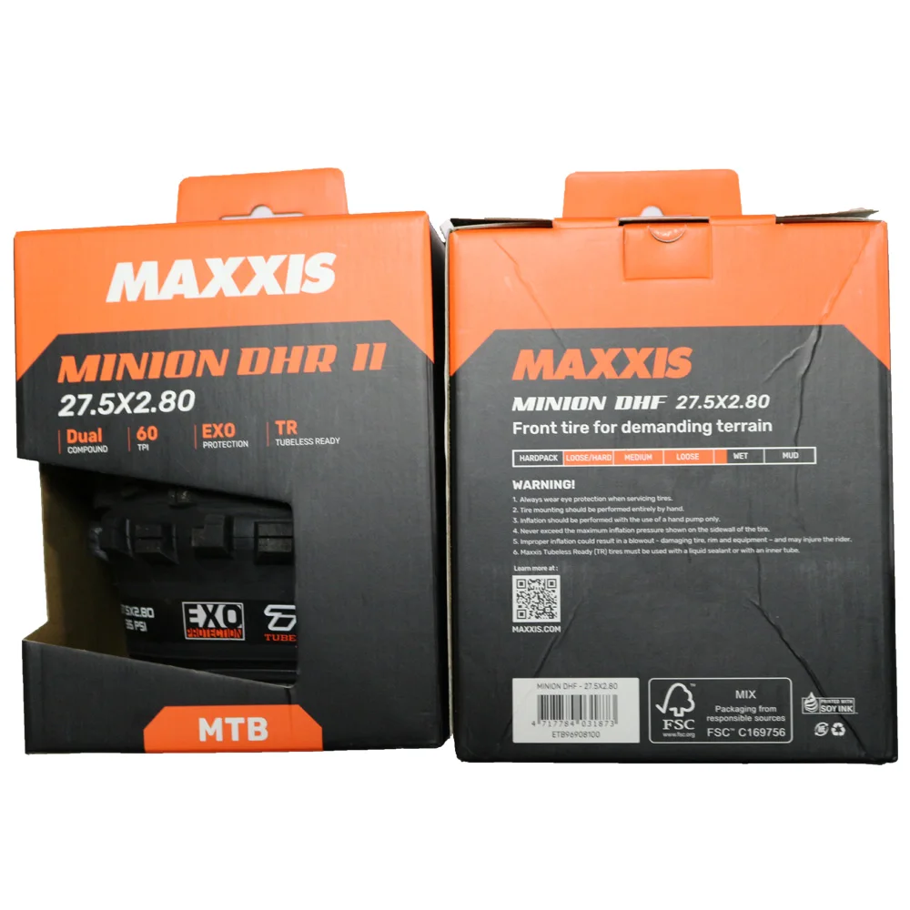 MAXXIS MINION DHR Ⅱ Mountainbike-Reifen 20/24x2.3 27.5x2.4/2.6/2.8 29x2.4/2.5/2.6 Downhill Enduro Trail Fahrradreifen MTB-Reifen – Detail 3