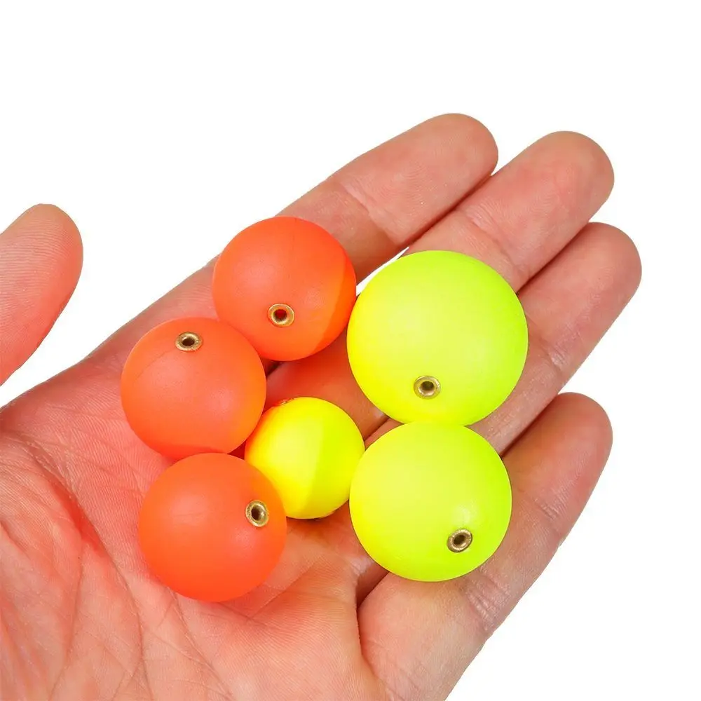 10Pcs Buoyancy Balls 20mm-30mm Buoyancy Foam Floating Ball Fishing Accessories for Saltwater Freshwater Fishing