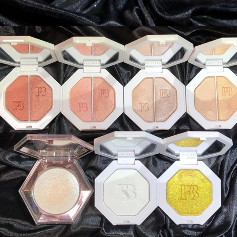 フェンティビューティー リップスティック ウォーターグロス ハイライトミラー ラスティング ダイヤモンド フェイシャルイルミネーションパウダー（顔に細かな輝き効果）