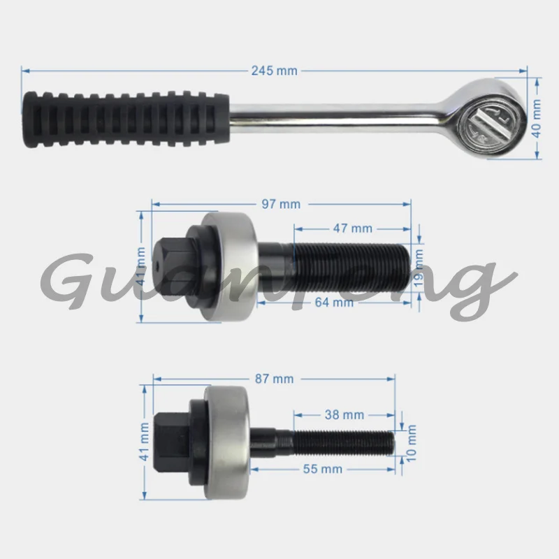 Mechanical Hole Opener Stainless Metal Mild Steel Plate Hole Punch 22.5-61.5Mm
