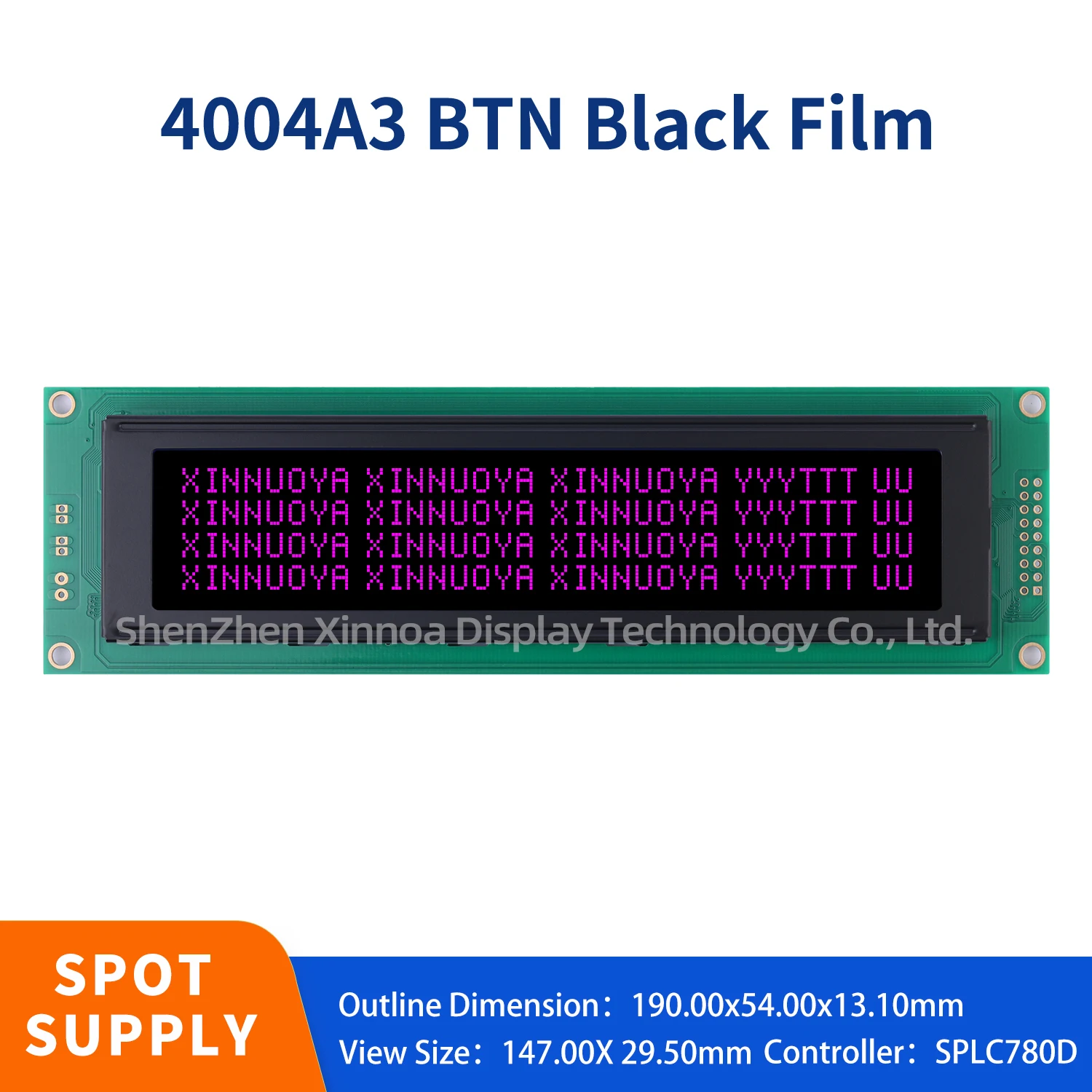 5v 40x4 4004 4004a btn Zeichen LCD-Modul Anzeige bildschirm lcm gelb blau grün rot LED Hintergrund beleuchtung Fabrik Direkt vertrieb