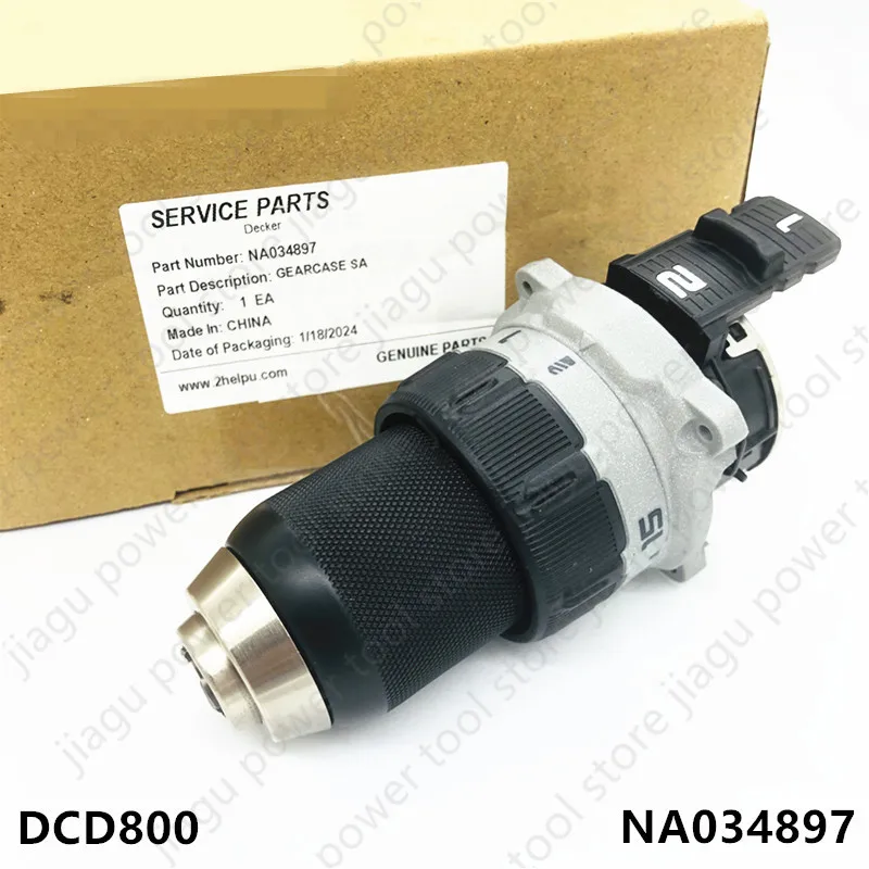 Reducer Box TRANSMISSION Gearbox NA034897 Replace For Dewalt DCD800 DCD800D2T Power Tool Accessories