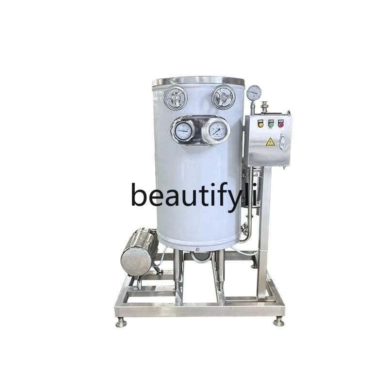 Halbautomatische sofortige Sterilisationsmaschine aus Edelstahl zur Sterilisation von Wein, Obst- und Gemüsesaft