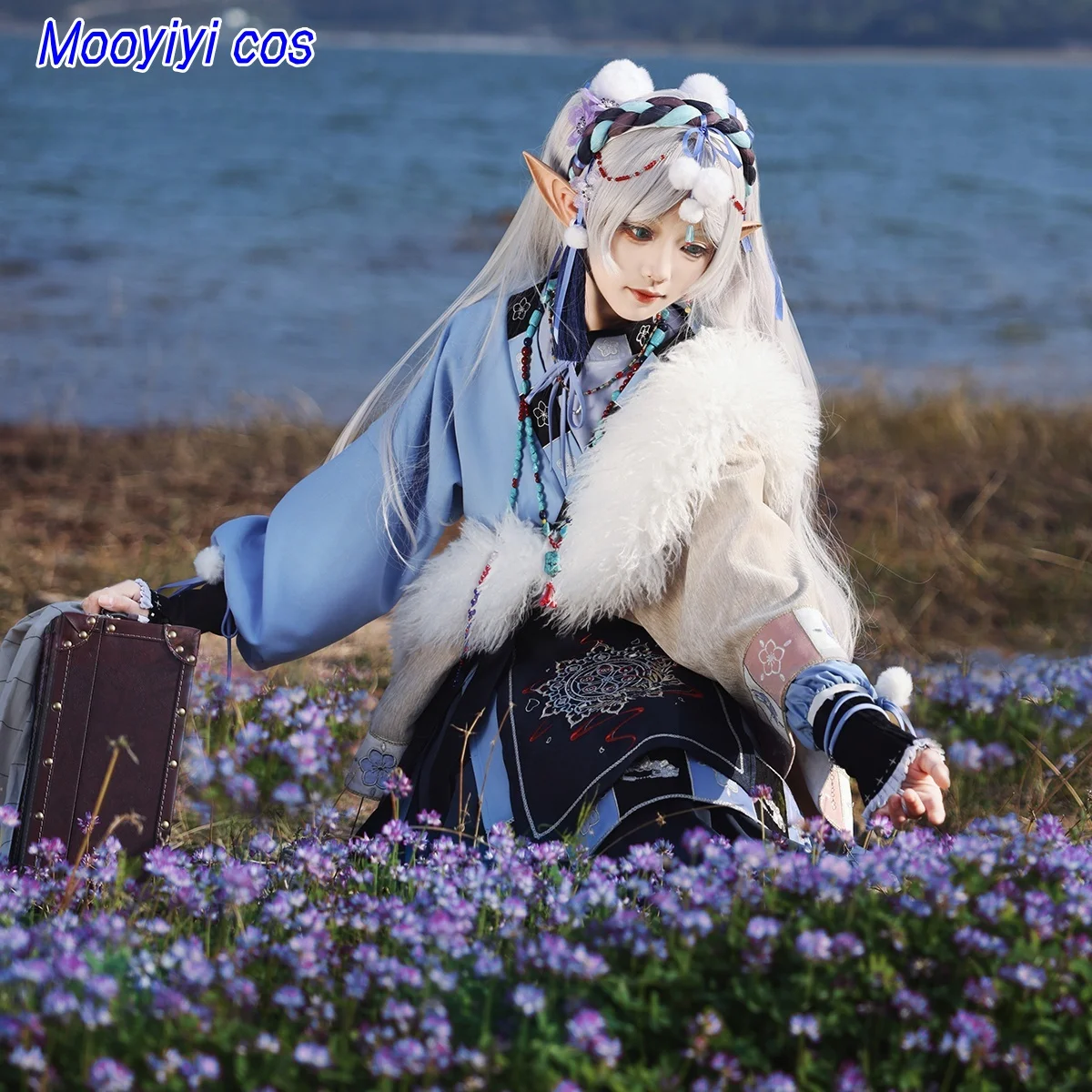 Pre Sale New Mooyiyi cos Frieren Cosplay costume Halloween Christmas Role Playing Party Comic S-L Anime games Exquisite style