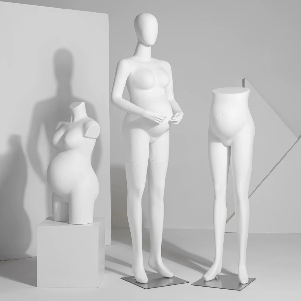 Pregnant women’s Model Prop,Half Body Big belly Mannequin display,Cloth Shop window,Imitation Real and Fake Human Stand AT395