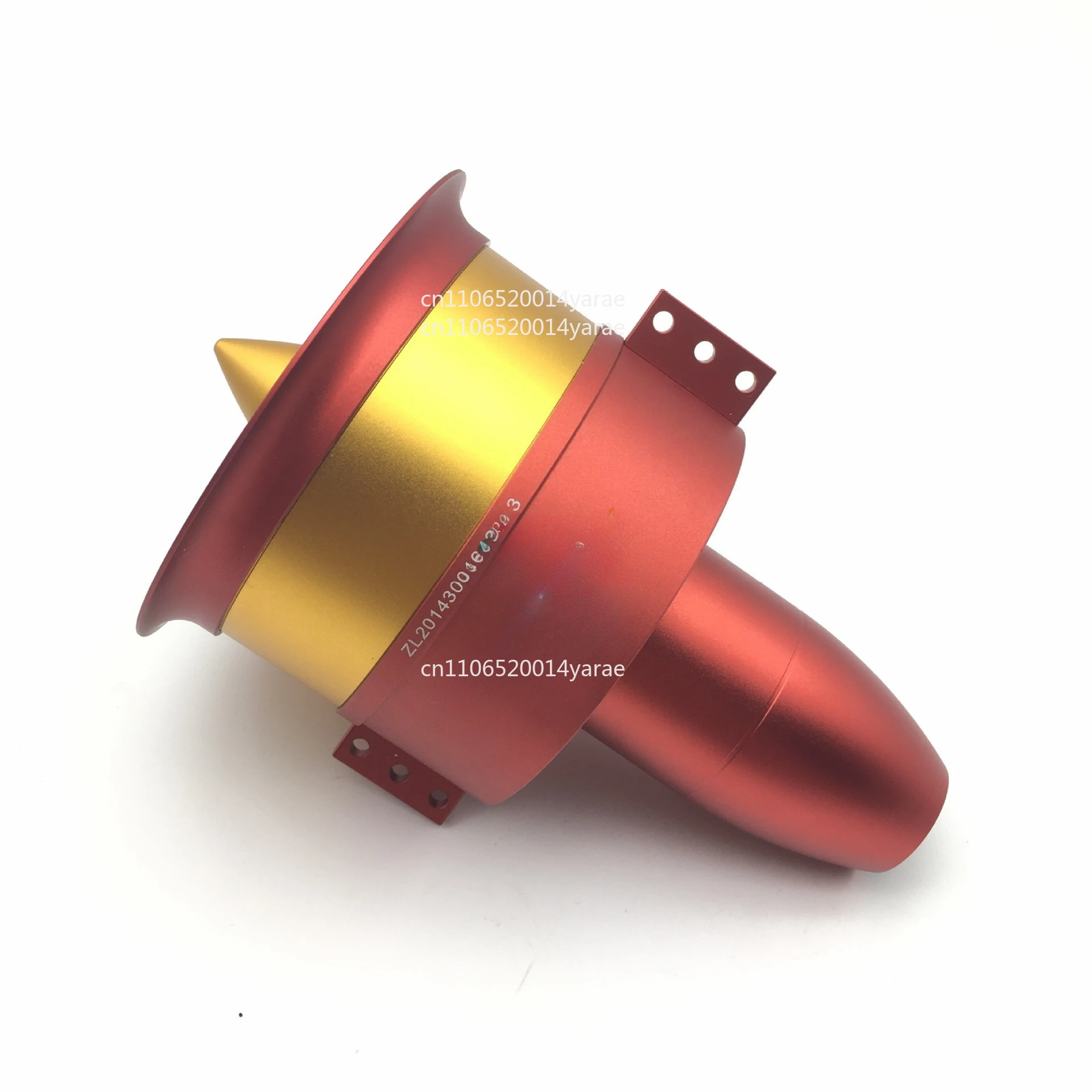 

90Mm JP Duct Full Metal Violent Edition Fan Front and Back Paddle Set 12 Blades EDF Fixed Wing Power