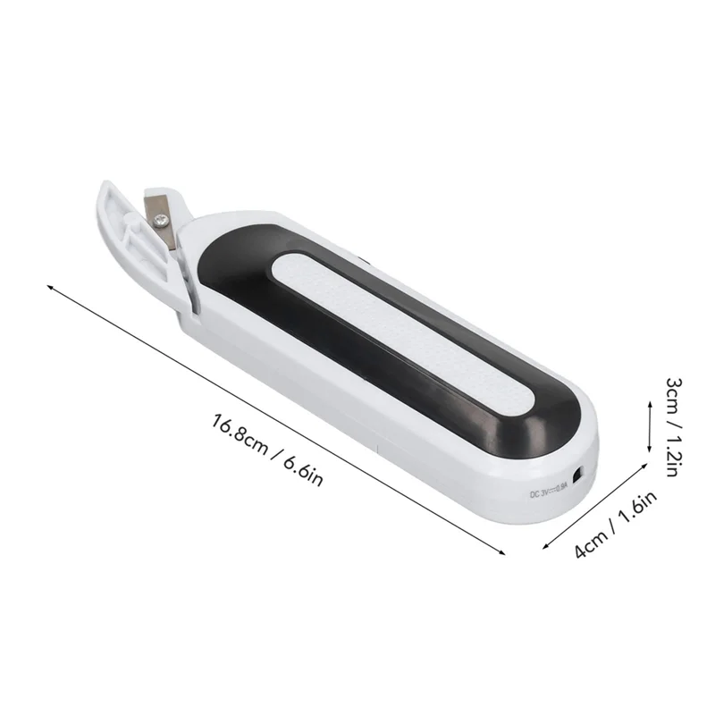 ABHZ-مقص كهربائي لاسلكي، أداة قطع مقصات صغيرة محمولة، مقص يعمل بالبطارية لسجاد قطع الخياطة #6