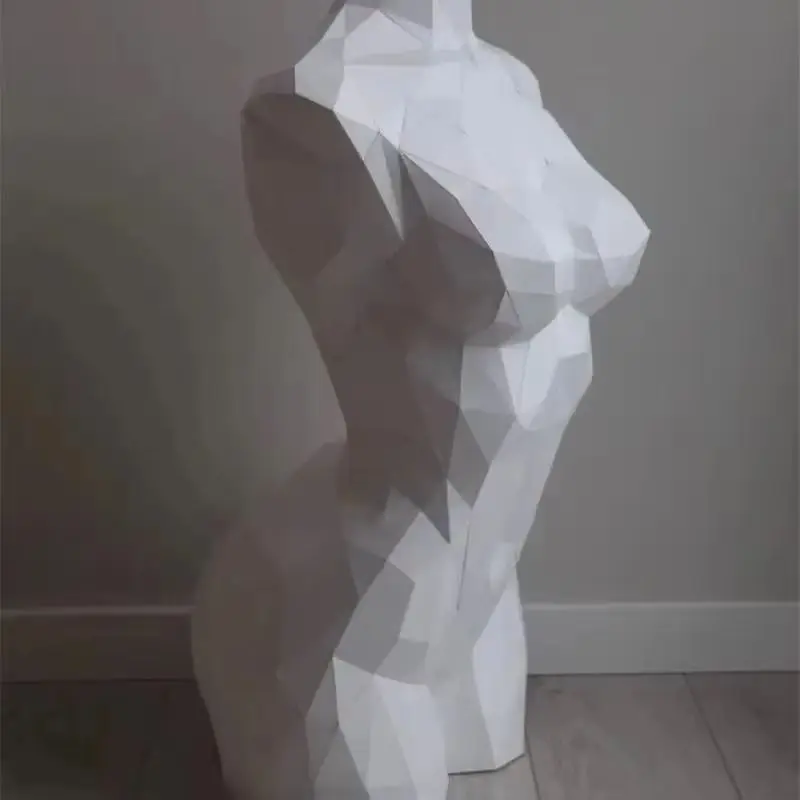Скульптура Венеры, набор моделей «сделай сам», Papercraft, 3D изделия из бумаги, украшение для дома, декор комнаты, реквизит для эскизов, ручная работа, искусство оригами