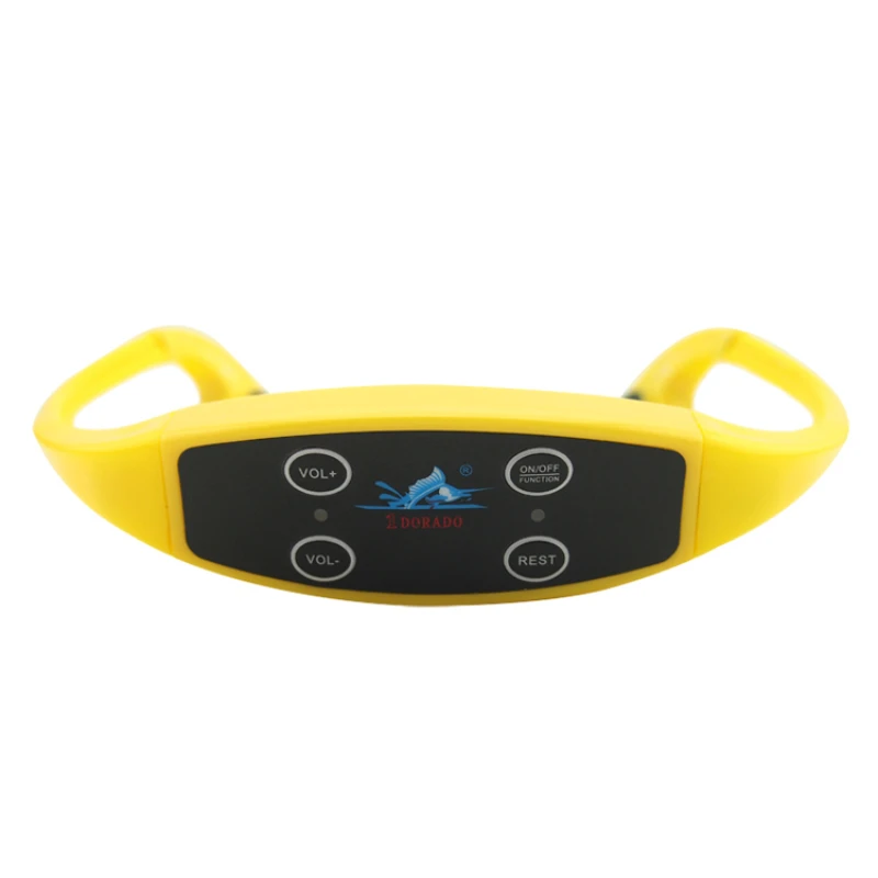 Coach and swimmer specific unidirectional bone conduction