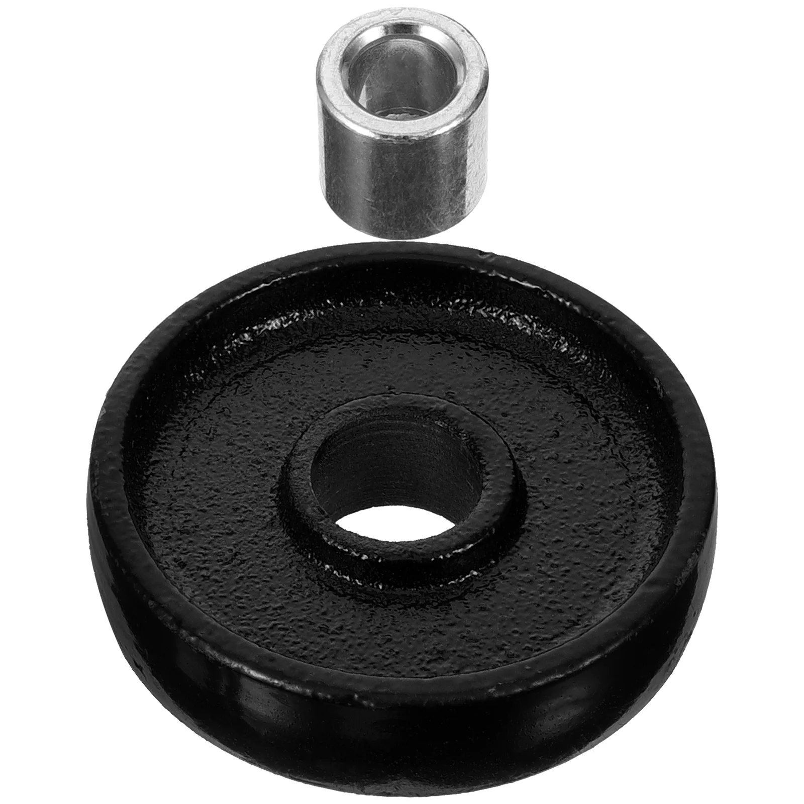 

Hydraulic Jack Wheel 2T Horizontal Replacement Parts Thickened Universal Roller for Floor Caster Small Iron Sturdy Bearing