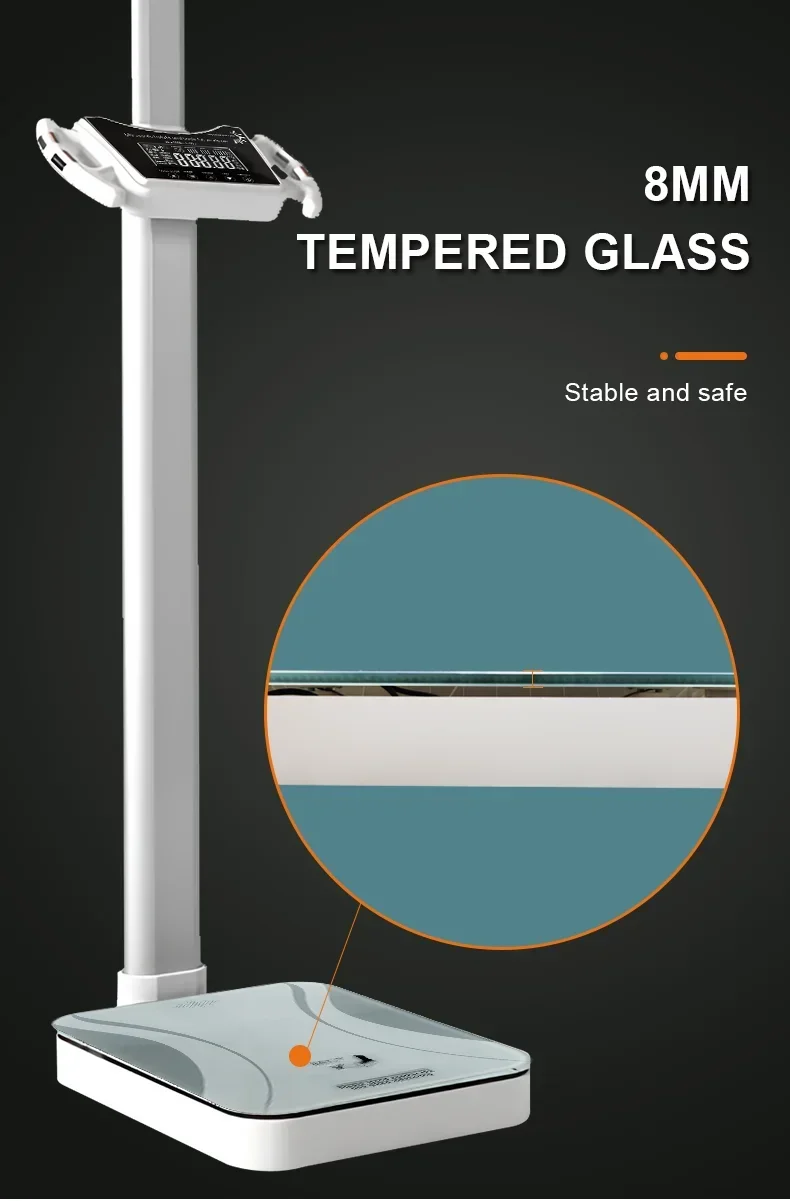 Digital Height and Weight Coin-operated Weight and Height Scale Ultrasonic height and body fat analyzer