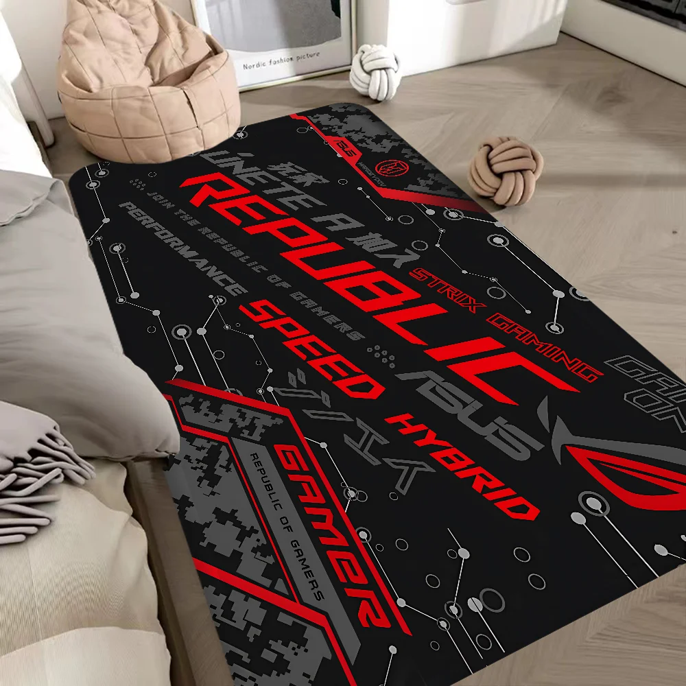 

ROG Logo Kitchen Mat Cheaper Anti-slip Modern Living Room Balcony Printed Modern Home Decor