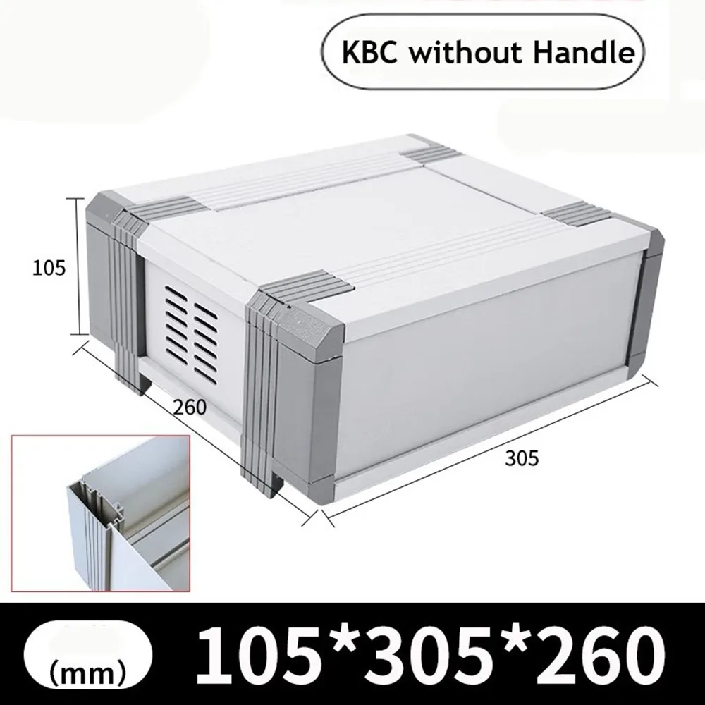 

Высококачественный металлический корпус для портативных инструментов KBC, водонепроницаемый 10-стильный алюминиевый корпус с/без ручки, блок управления