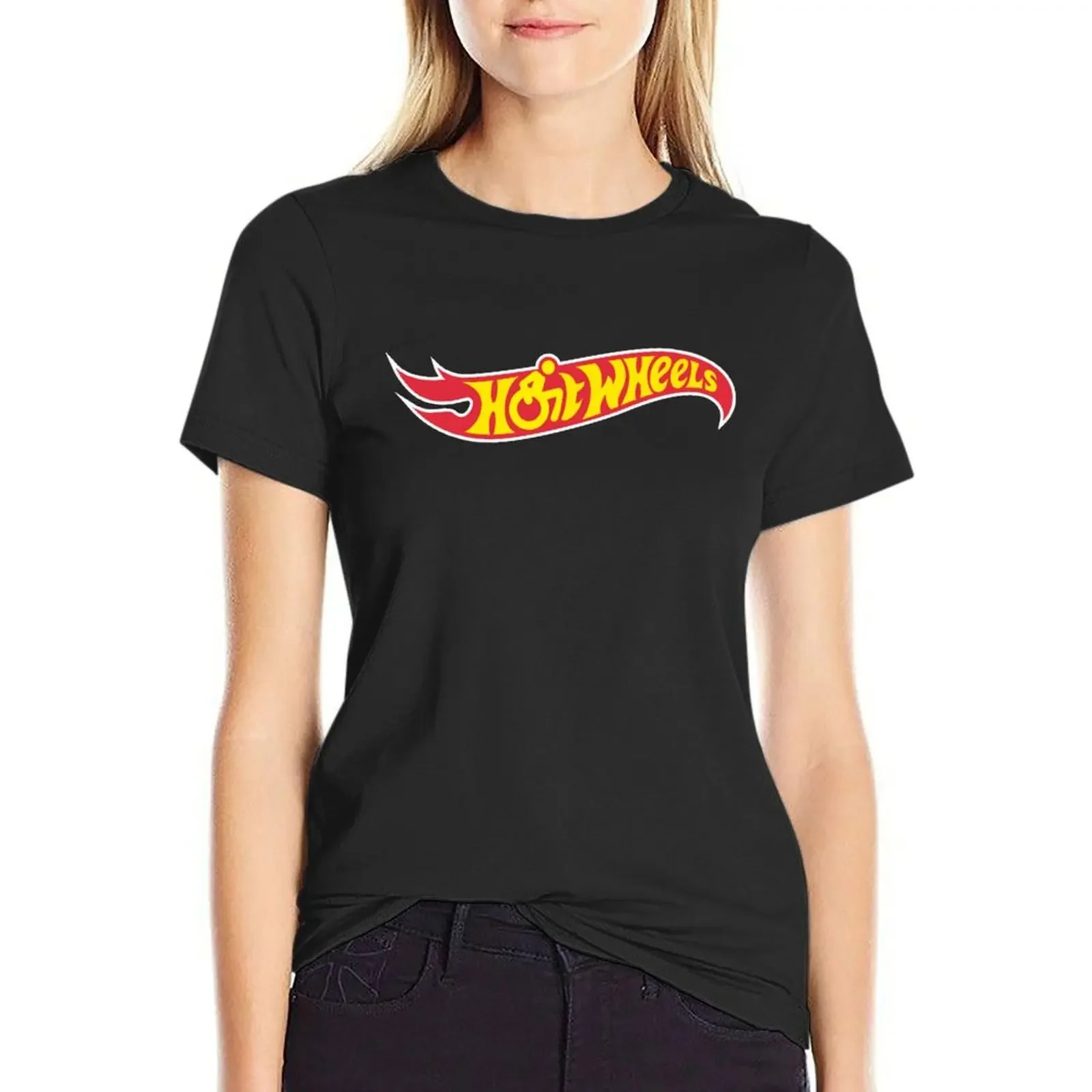 

Hotwheels on Wheels T-Shirt anime clothes animal prinfor quick-drying blacks ariat shirts for Women