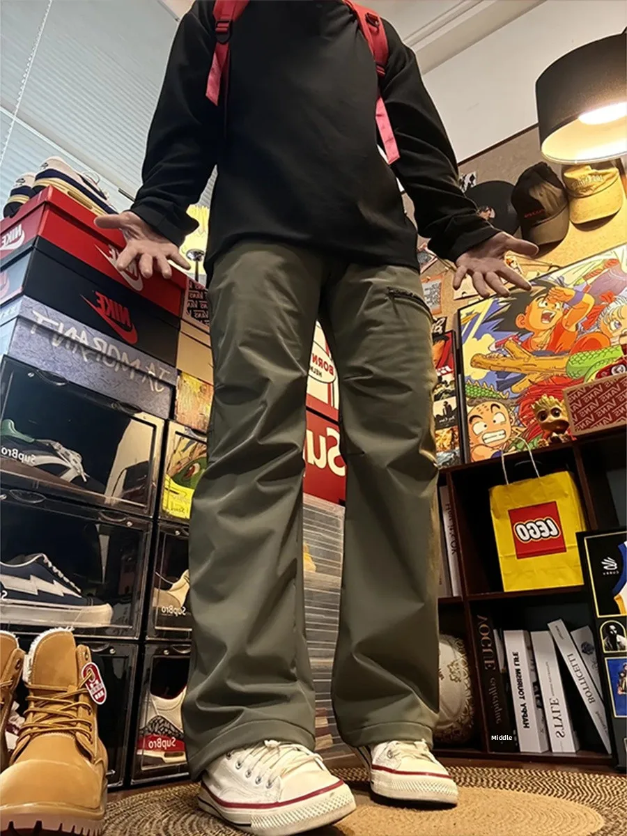 

GTLA Military een Soft ell Men's Autumn Winter Windproof Waterproof Fce Lined Outdoor Workwear Sports Climbing Pants