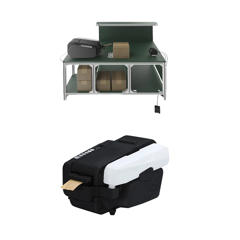 Optional laser rangefinder automatic measurement automatic reinforced and unreinforced tape wet water paper tape machine