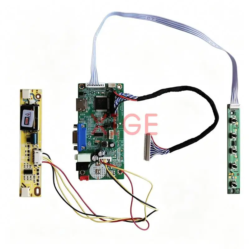 

Display Drive Controller Board Fit LTN154X5 LTN154AT08 LTN154XB LTN154X9 2-CCFL 1280x800 VGA+HDMI 1280*800 30 Pins LVDS Kit DIY