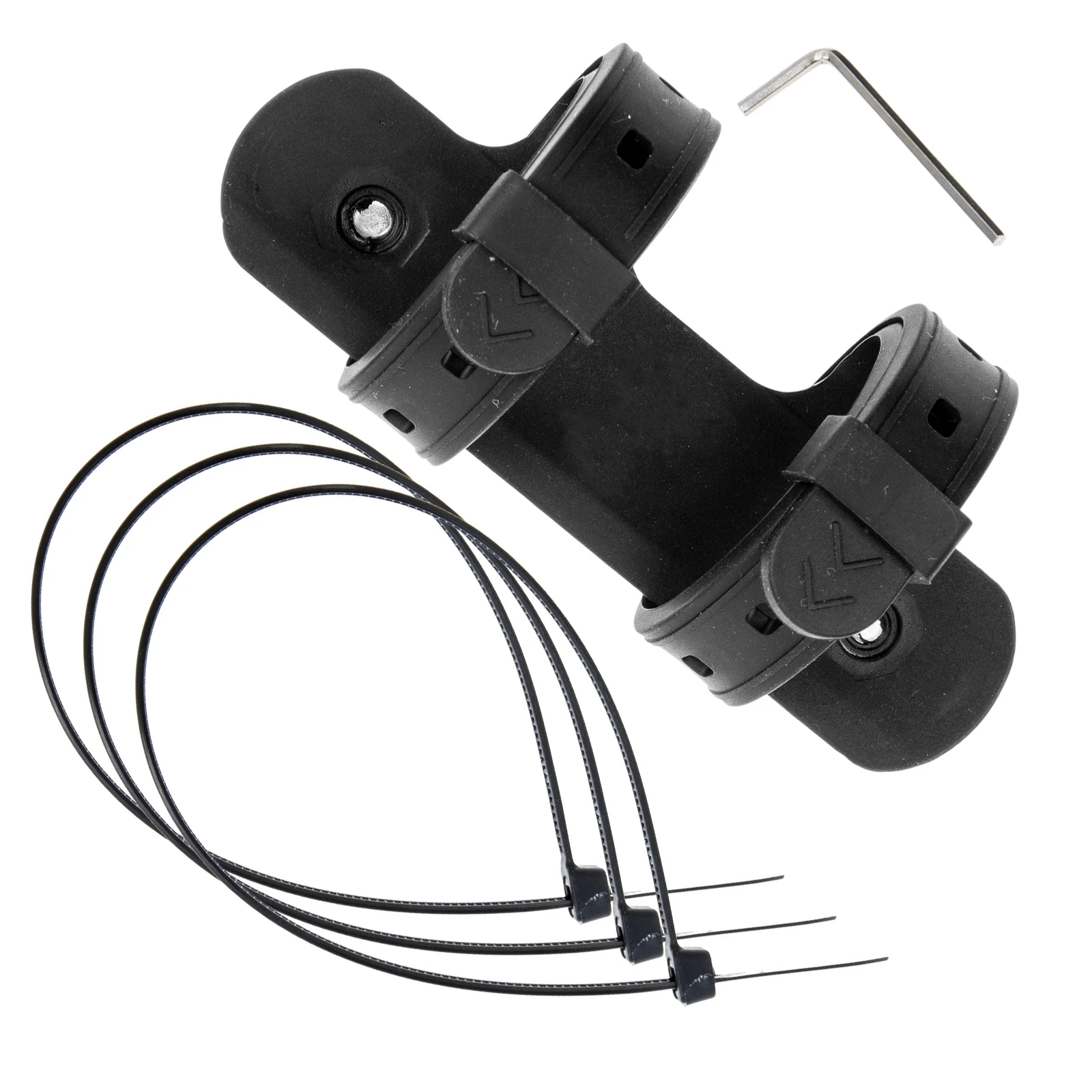 Bike Water Bottle Holder No Screw Mount Base with Strap Silicone Material Cycling Accessories Adjustable Rack Stand