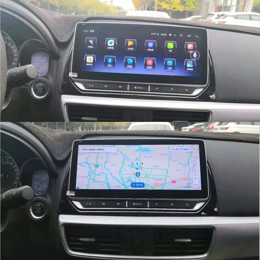 Para mazda cx5 CX-5 cx 5 2012-2017 carplay wifi navegação gps do carro reprodutor multimídia unidade central de áudio rádio do carro