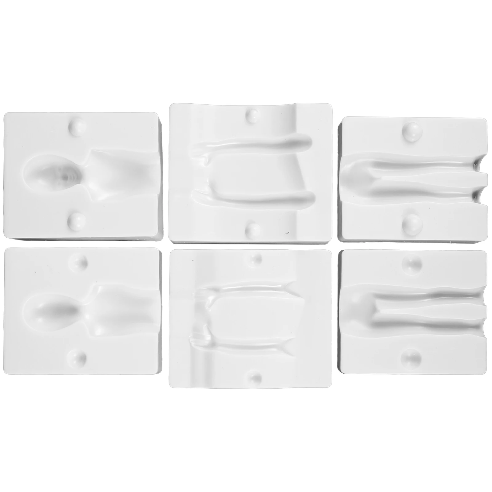 

Plastic Cake Molds Chocolate Decor Soft Tools DIY Mould C y Kids Dessert Fondant Humanoid Shape Nonstick Easy Clean Safe Use