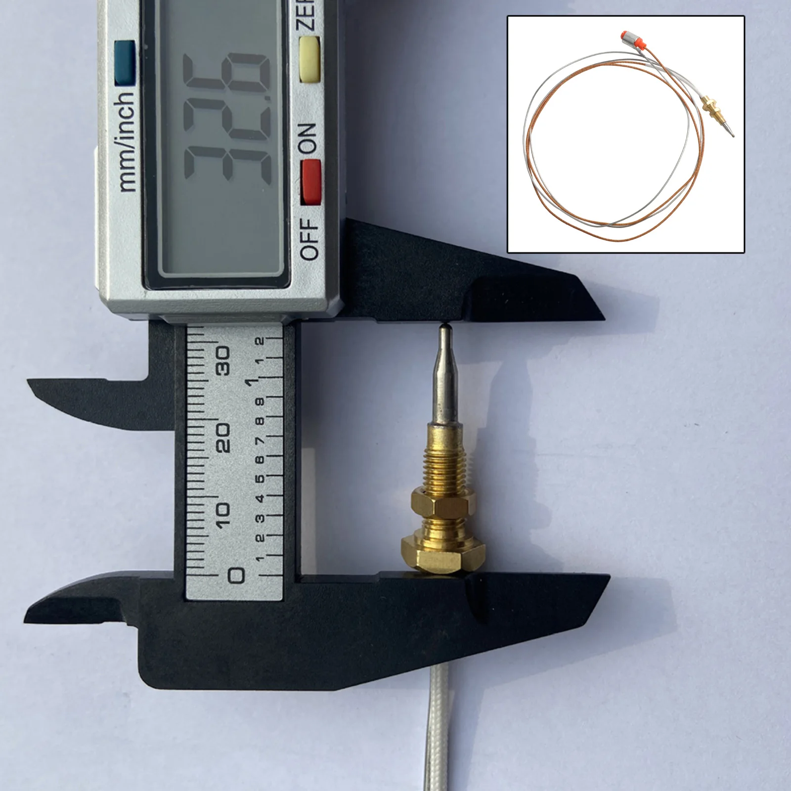 

Встроенные инструменты для плиты Термопара с медной головкой Точные соединения Простая установка Простые использование Высококачественная медь