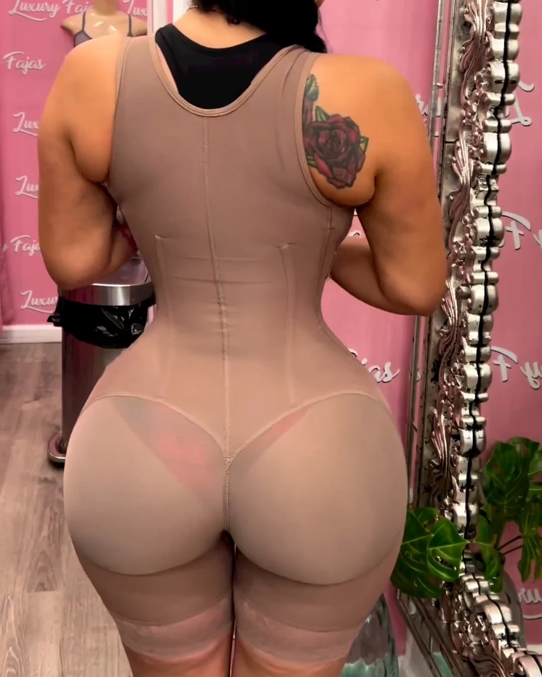 Fajas Colombianas Full Body Shapewear With Bra High Compression Slimming Shapewear Bodysuit Corset Abdomen Control Underwear