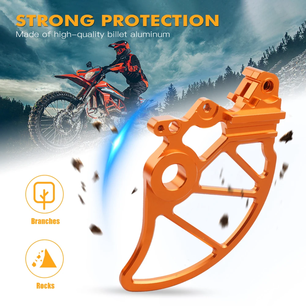 For KTM 690 SMC R Enduro 2008-2024 2021 Motorcycle Rear Brake Disc Guard Protector For Husqvarna Enduro/Supermoto 701 2016-2024