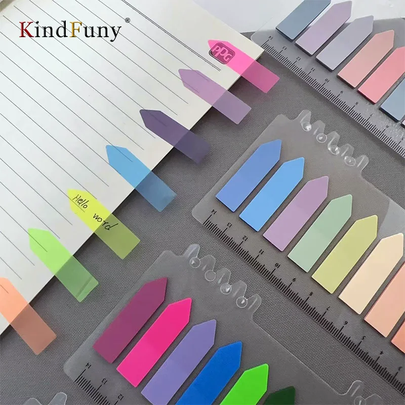 

KindFuny 200 Sheets Stationery Index Memo Pad Sticky Notes Paper Sticker Notepad Bookmark School Supplies Kawaii Stationery