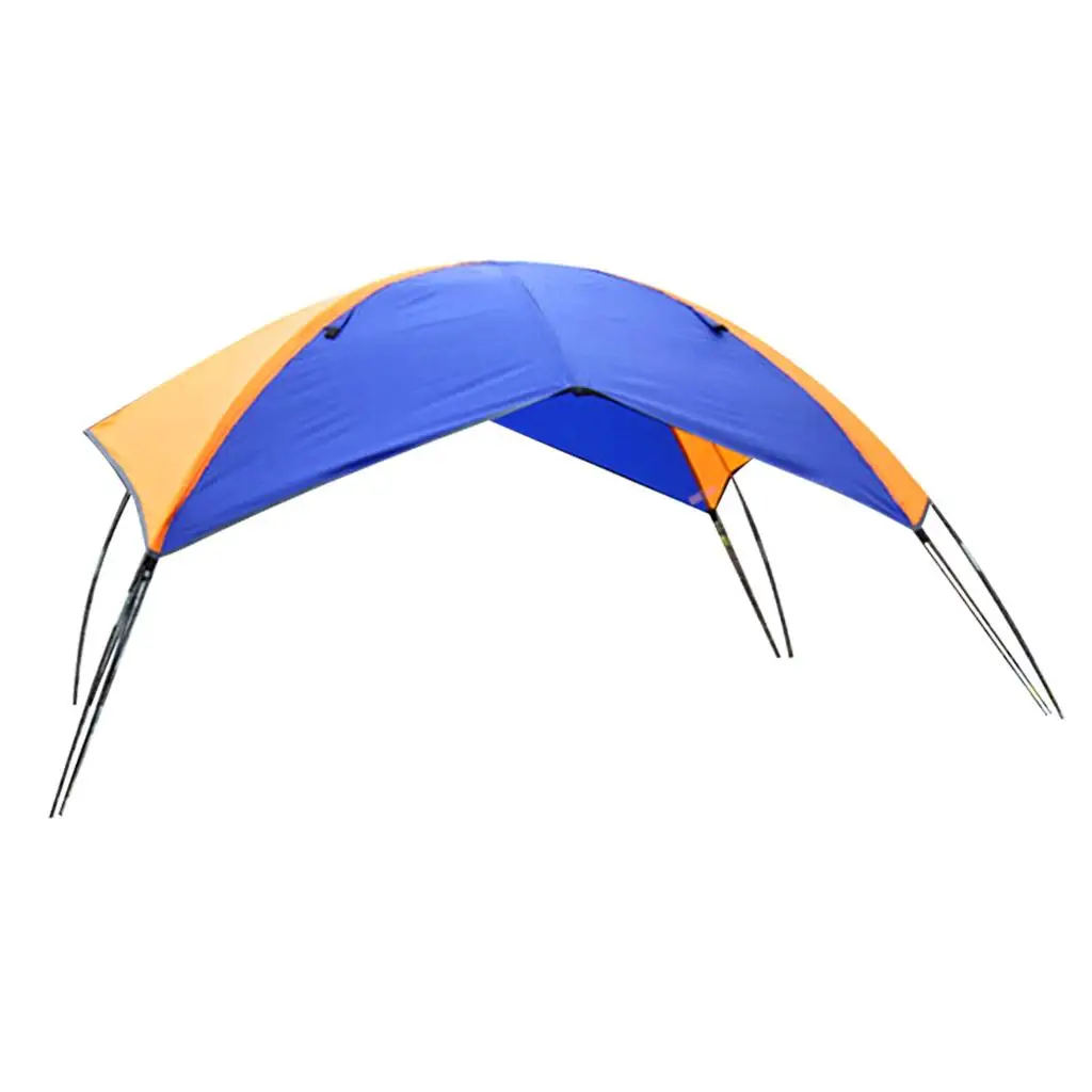 Inflatable Boat Canopy Tent Sun Shade Awning Shelter for Fishing Camping Accessories Marine Deck