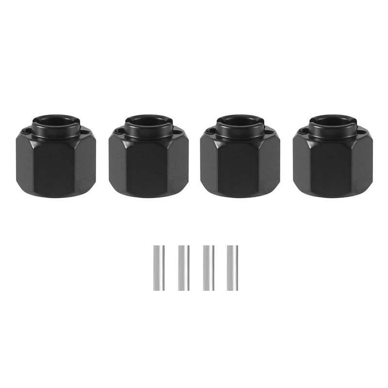 4Pcs Brass Extended Wheel Hex Hub Adapter 9750 For Traxxas TRX4M TRX-4M 1/18 RC Crawler Car Upgrade Parts Accessories